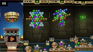 69, BUBBLE SHOOTER ORIGINAL, Mobile game gameplay, Android game  gameplay. screenshot 4