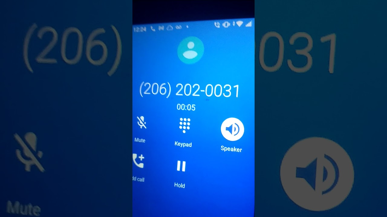 Why Is A 202 Number Calling Me Calling 206-202-0031 (URL call) - YouTube
