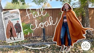 Making a Fall Elf Costume - Part 1: Sewing a Cloak!