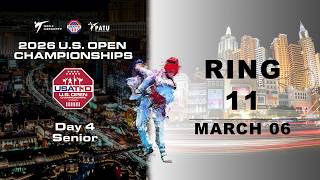 DAY 2 / RING 11 - U.S. Open Championships. Junior & Kyorugi Para