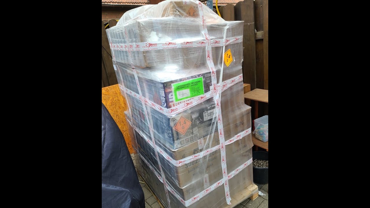 XXXL Röder Feuerwerk Unboxing | Feuerwerk Bestellung 2023 XXXL