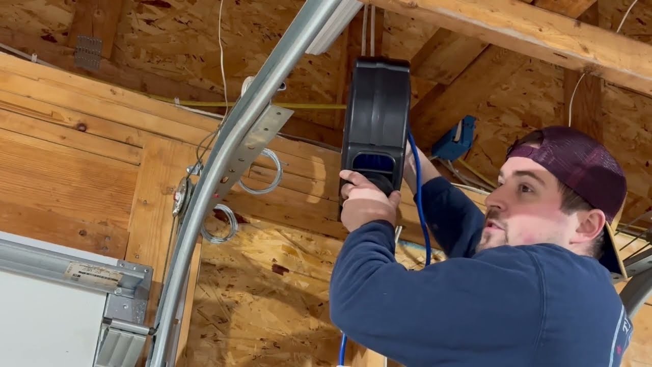 Retractable Cord Reel Install - Garage Extension Cord Upgrade and  Organization