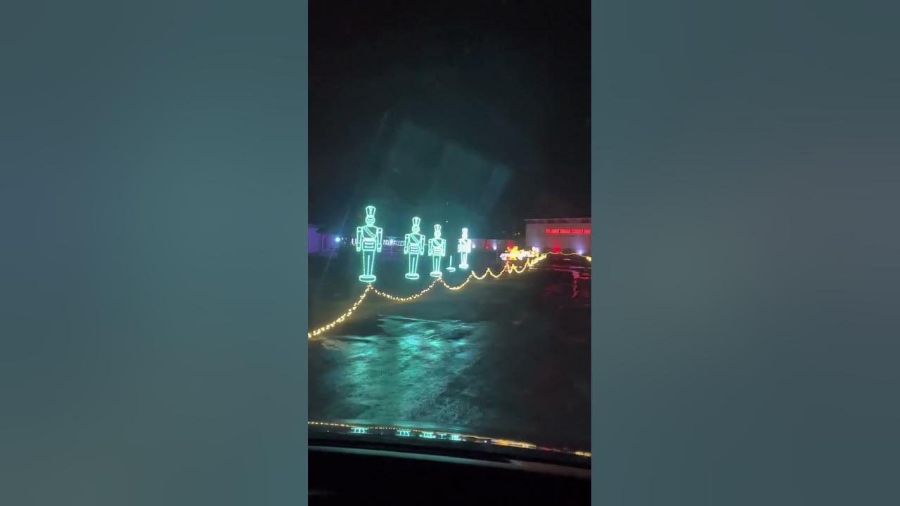 Christmas lights display at the Great Geauga County Fairgrounds. YouTube