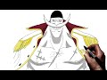 How to Draw Whitebeard | Step By Step | One Piece