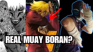 Muay Boran in the Manga Kenichi (Real Martial Art Techniques)