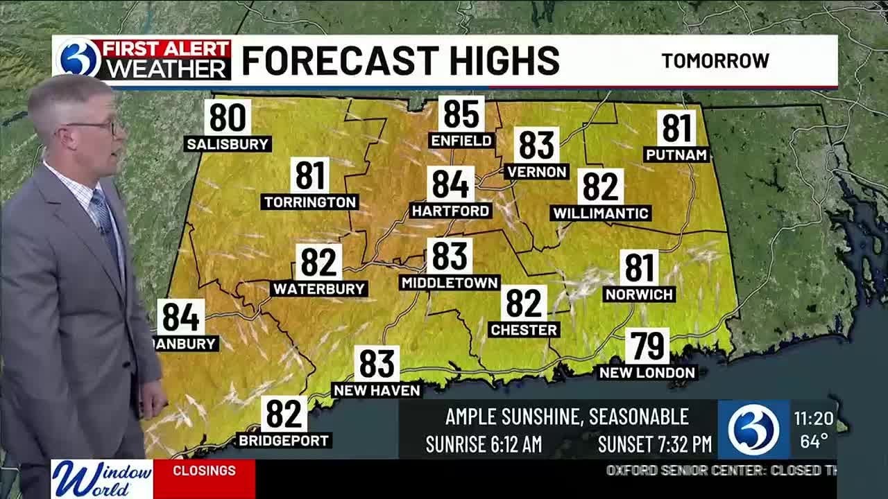 WEATHER: First alert coming up on Wednesday with unsettled and muggy ...