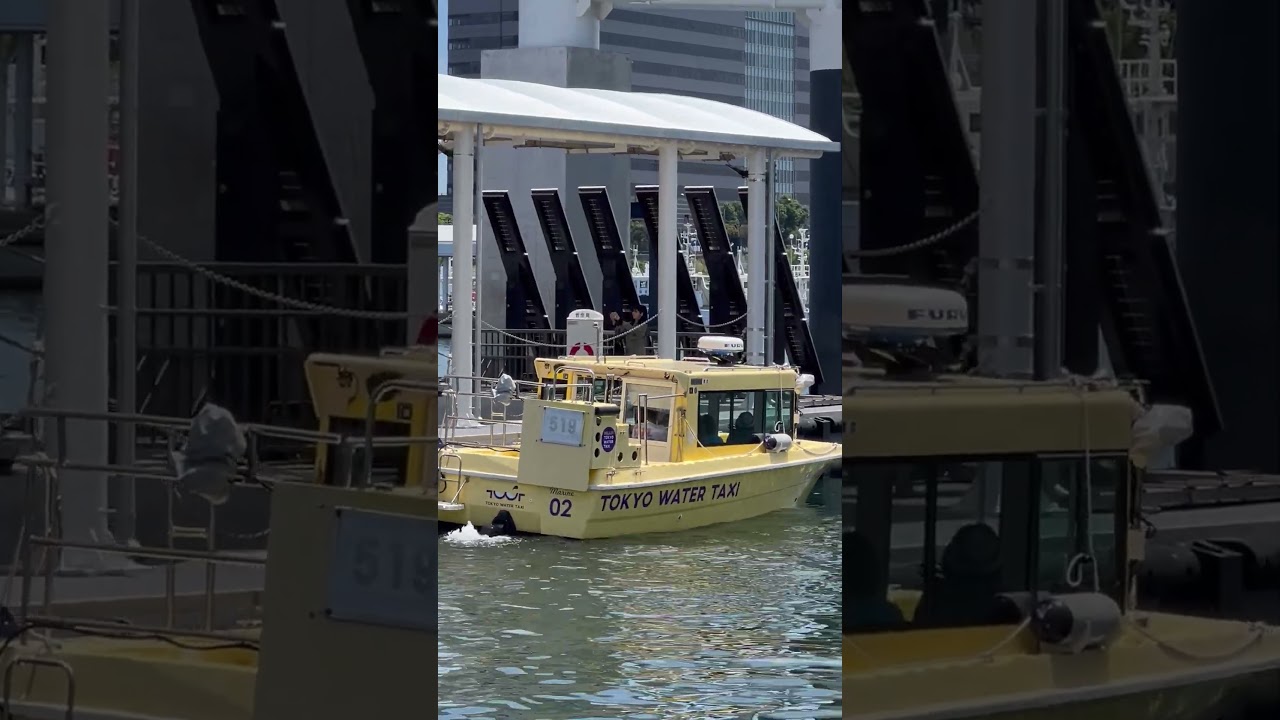 Yellow Water Taxi in Tokyo (519番号)
