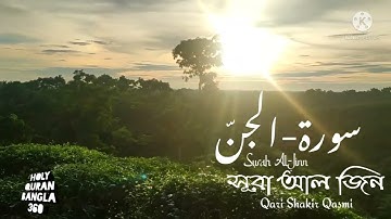 072) সূরা আল জিন - Surah Al-Jinn- سورة الجنّ-Qari Shakir Qasmi @Holy Quran Bangla 360