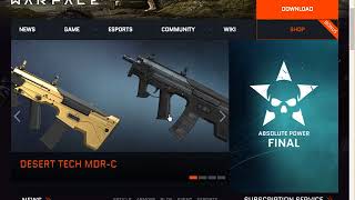 how to change your war face acount