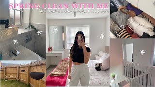 SPRING CLEAN WITH ME | deep clean, cleaning motivation & house tour