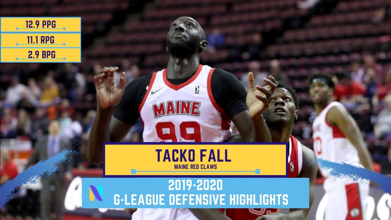 tacko fall jersey red claws