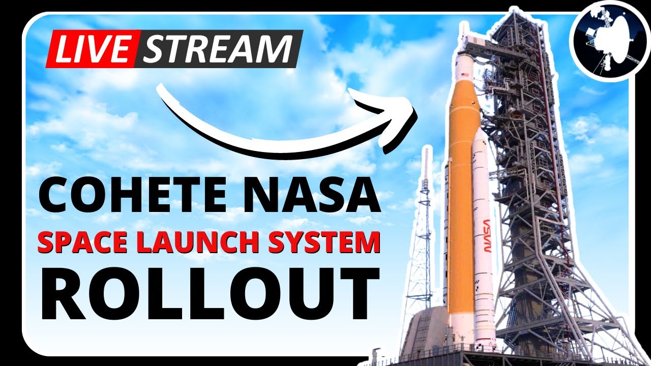 Cohete NASA SLS "Rollout" EN DIRECTO | Control de Misión