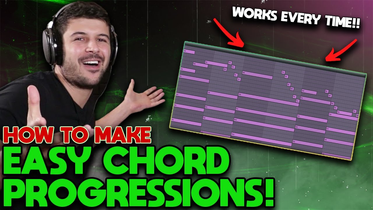 THE EASIEST WAY TO MAKE CHORD PROGRESSIONS 2022 - BEGINNER FRIENDLY ...