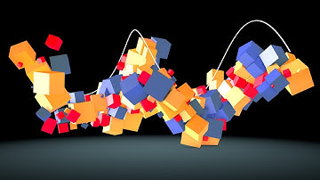 Cinema 4d objects along a Spline - PREVIEW