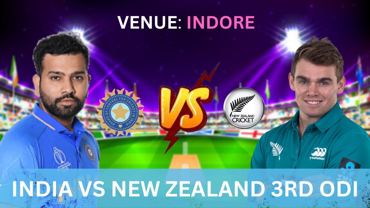 Live: IND Vs NZ 3rd ODI Live Scores | India vs New Zealand Live ...