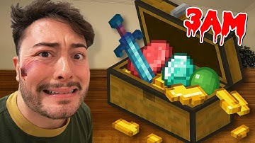 DO NOT OPEN MINECRAFT CHEST FROM THE DARK WEB AT 3 AM!! (SCARY)