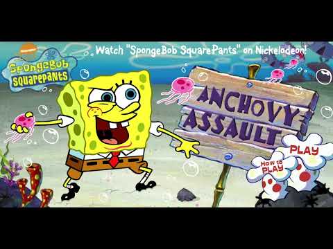 SpongeBob SquarePants: Anchovy Assault - Full Game (You Win ending)