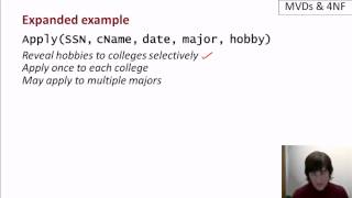 Celebrity 07 04 multivalued dependencies part2 Wealth