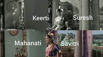 |Mahanati Savitri - Keerty Suresh| Mayabazar Scene |