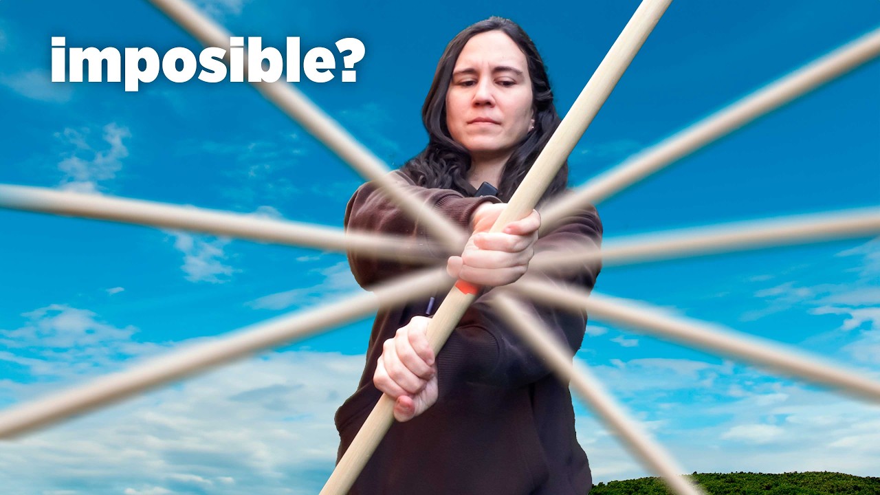 Aprendiendo a girar un palo bo de Kung Fu desde 0