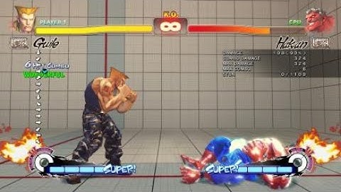 ULTRA STREET FIGHTER IV guile charge dash buffer super
