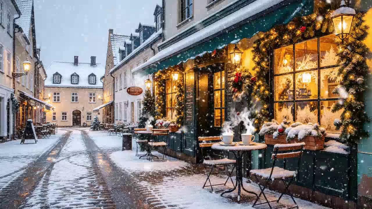 Gentle Autumn Jazz Music Relaxing Jazz Background Music To Work & Focus 🍁 Autumn Street Cafe