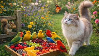 Cat TV for Cats to Watch 🐈 Soft Piano for Cats Home Alone & Anxiety Relief screenshot 5