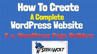 Lesson 5 a: Different WordPress page Builders.