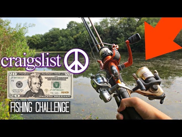 $20 Craigslist Fishing Challenge!! (Crazy Find!) 