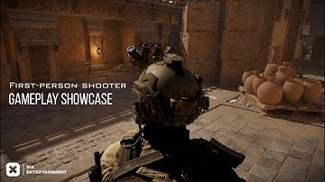 FPS(First-Person-Shooter) Gameplay Footage (Unreal Engine 5)