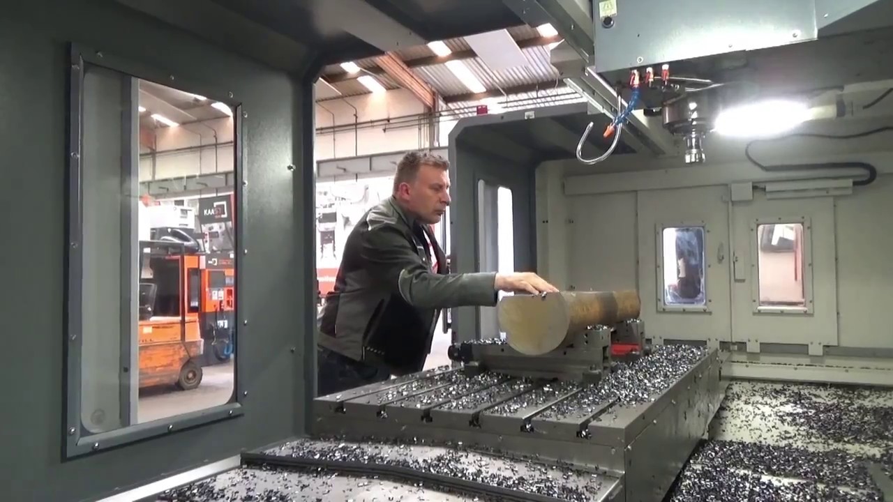 Vertical CNC Glass Working Center