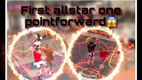 NBA 2k20 FIRST Allstar Point Forward😱