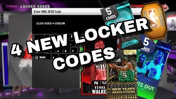 4 *NEW* LOCKER CODES FOR FREE DIAMONDS, INSANELY JUICED PACKS, AND MORE IN NBA 2K20 MYTEAM