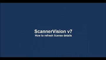 ScannerVision V7 - License update