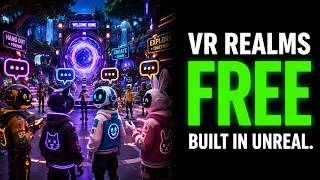 VR Realms Is Free — And Built In Unreal Engine Instead Of Unity (Solo Dev) screenshot 1