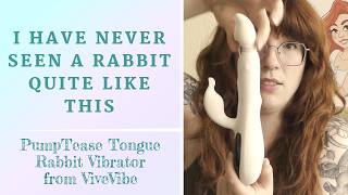 Unboxing the PumpTease Tongue Rabbit Vibrator from ViveVibe