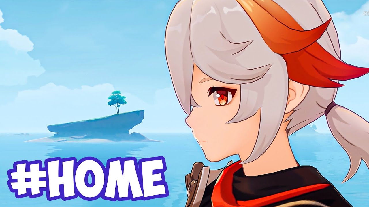 KAZUHA Returns to Inazuma Cutscene _ Hues of the Violet Garden Event Genshin Impact