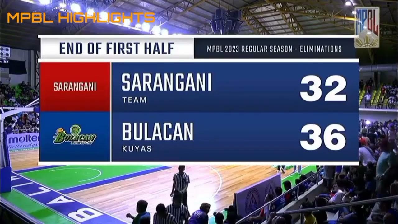 Sarangani Marlins vs Bulacan baliwag YouTube