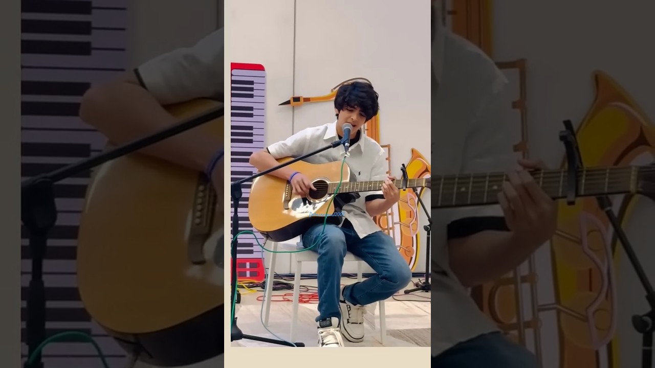 Hridhaan roshan 🎤🎧🎵🎼🎸🎸#hrithikroshan #hrx #hridhaan #song #gitar #song #music #highlights #hrehaan