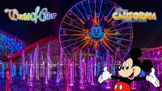 Disney World Of Color Christmas @ Disneyland California Adventure Park  WOW What a sight it was