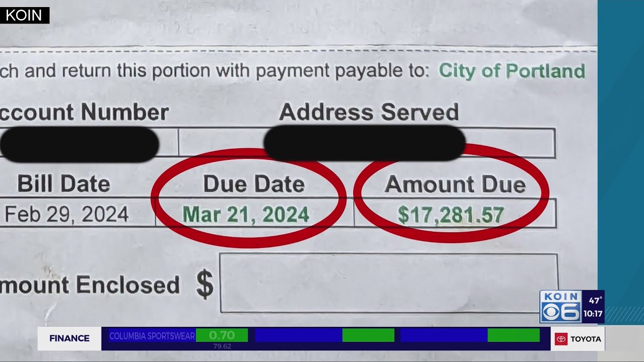 Portland Water Bureau follows up with family who received $17k water ...