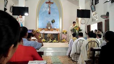 Thánh lễ đặc biệt tạ ơn kết thúc sứ vụ quản trị giáo xứ of Cha cố Giuse Nguyễn Đình Dậu