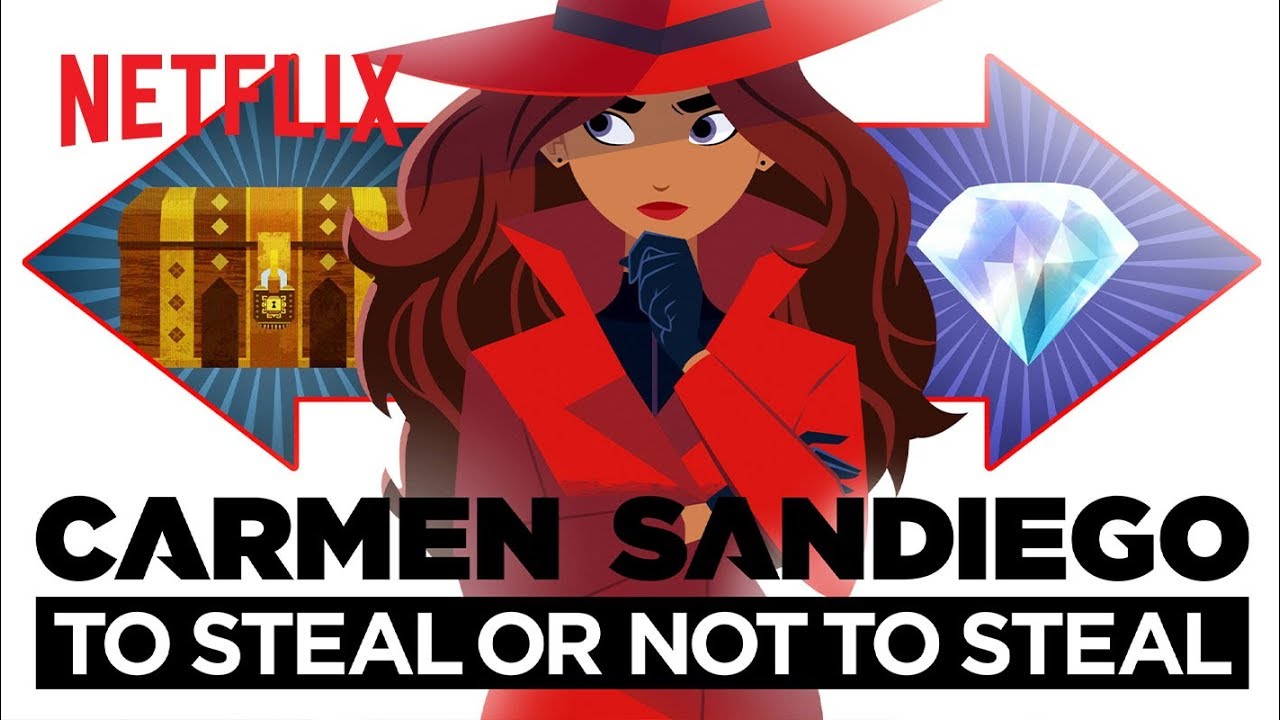 Carmen Sandiego: To Steal or Not To Steal? Interactive Game