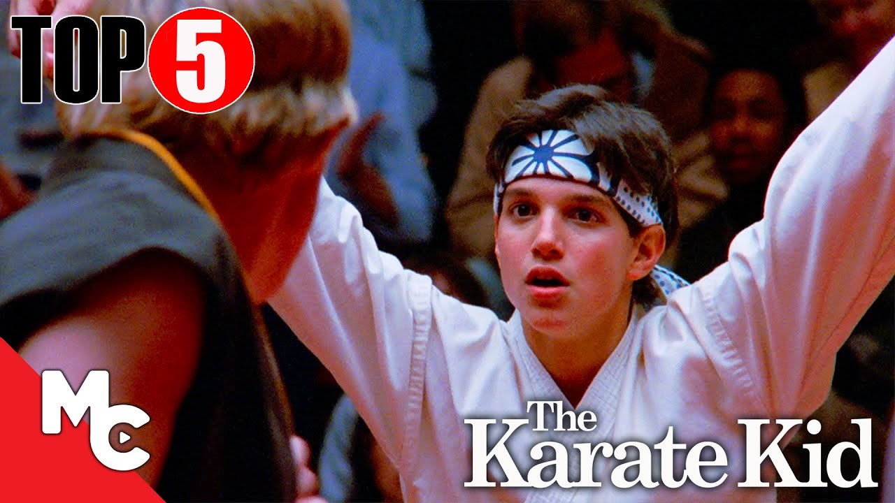 The Karate Kid Compilation | Top 5 Best Moments From The Karate Kid Movies | Full Scenes