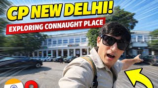 Exploring Connaught Place | Heart of Delhi ❤️ | CP Vlog Jantar Mantar #cpnewdelhi