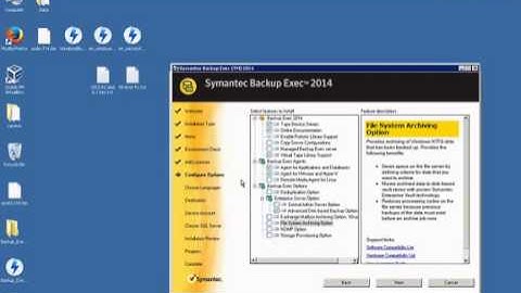 How to install Backup Exec 2014 Low