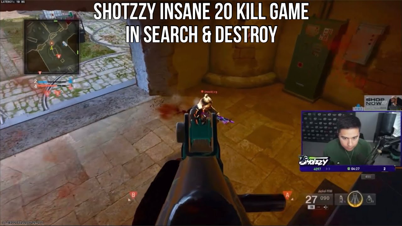 Шотзи совершил 20 убийств в режиме «Найти и уничтожить» 🤯