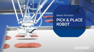 Weber Pick Robot different applications