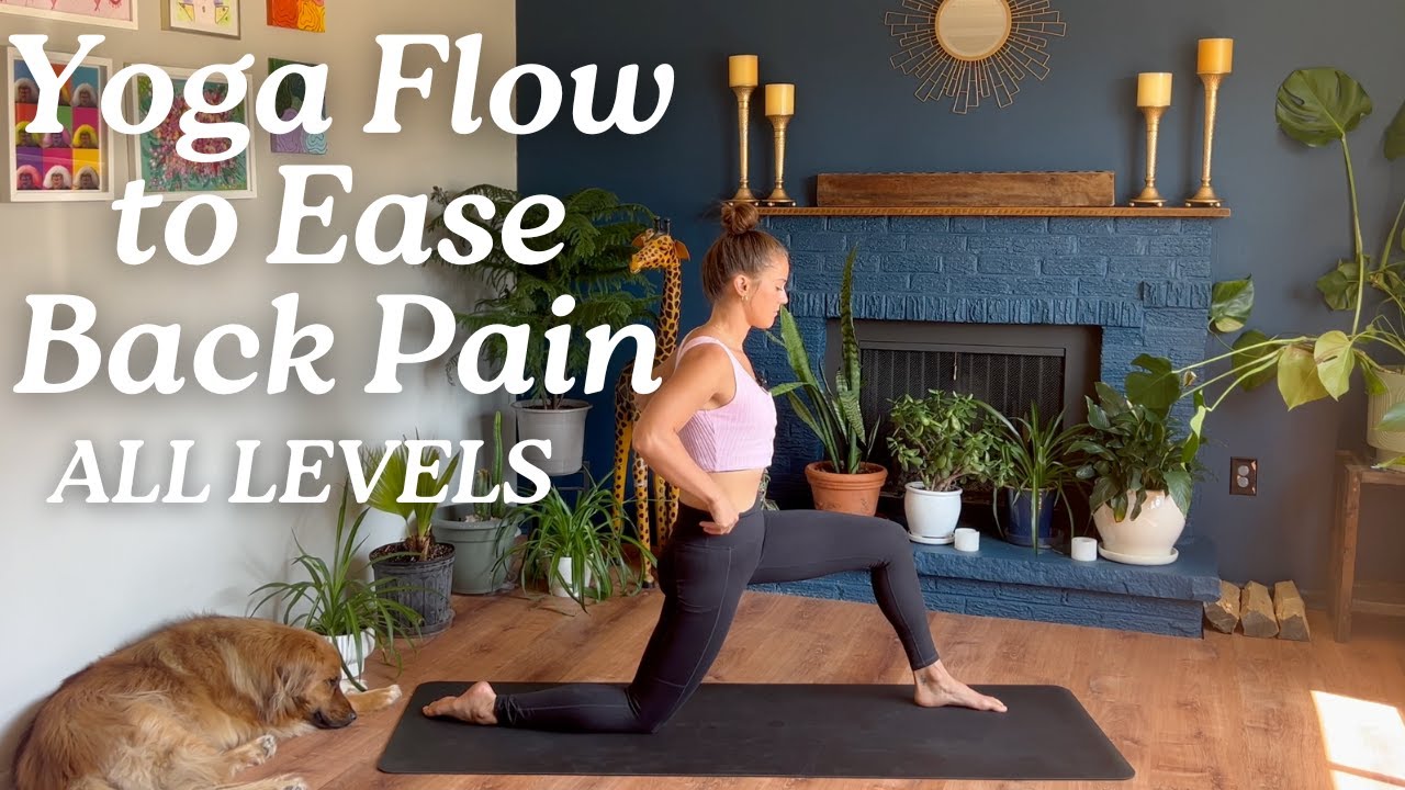 Gentle Yoga Flow to Relieve Back Pain - YouTube