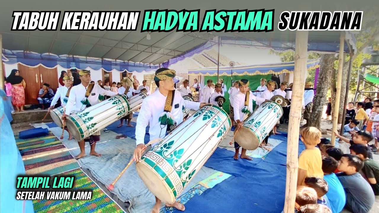 BIKIN KAGET!!! || TABUH KERAUHAN GB HADYA ASTAMA SUKADANA DI MUNCAN LOTENG